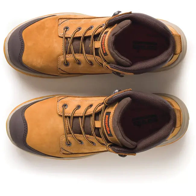 Scruffs veiligheidslaarzen S3 SRC HRO - waterafstotend nubuckleer - composiet neus - maat 46 - bruin - antislip, bouw
