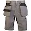 Scruffs werkshort met holsterzakken - gerecycled ripstop polyester/katoen - stretch, cargozakken - maat 54 - donkergrijs - bouw