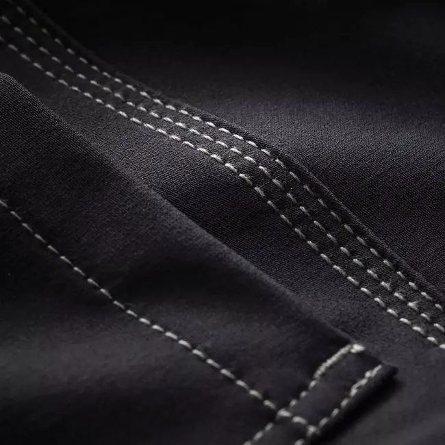 Scruffs korte werkbroek met holsterzakken - maat 52 - gerecycled polyester-katoen - lichtgewicht, rekbaar - donkergrijs - bouw