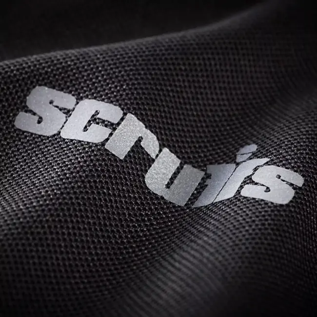 Scruffs Werkpolo - polyester - sneldrogend en ademend met gaaspanelen - maat S - grijs - borstzak met rits bouw en magazijn