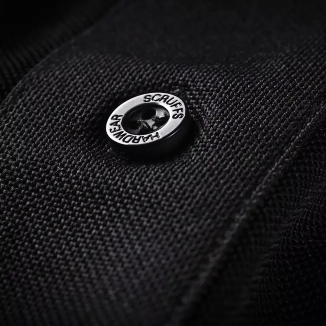 Scruffs Werkpolo - polyester - sneldrogend en ademend met gaaspanelen - maat S - grijs - borstzak met rits bouw en magazijn