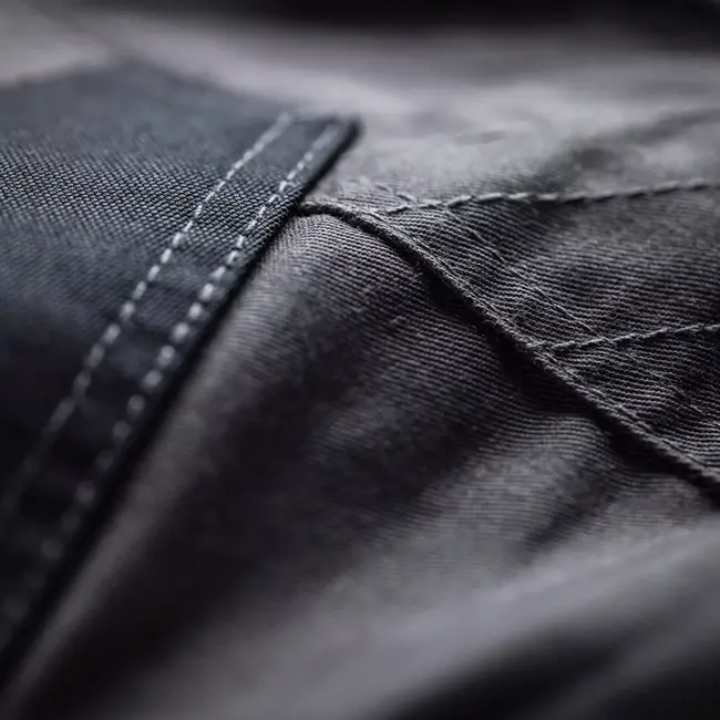 Scruffs Korte werkbroek - polyester-katoen - cargozakken en gereedschapslussen - maat 42 - donkergrijs - bouw en werkplaats