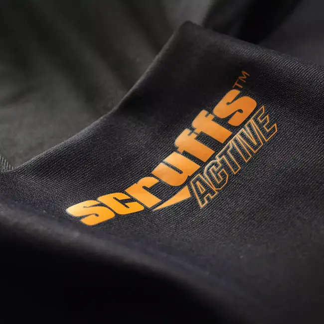 Scruffs Thermoshirt - polyester-elastaan - lichtgewicht, sneldrogend en warm - maat L - zwart - onderlaag bij koud weer