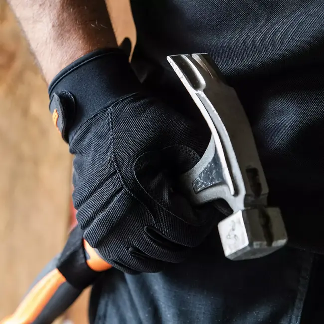 Scruffs Werkhandschoenen maat XL (10) - schokdempende gelkussentjes - aanraakscherm - slijtvast paneel - voor bouw en tuin