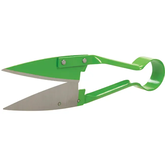 Silverline snoeischaar - carbonstaal - veerdrukhandvat - 33 cm (blad 15,5 cm) - zilverkleurig - voor struiken en boompjes