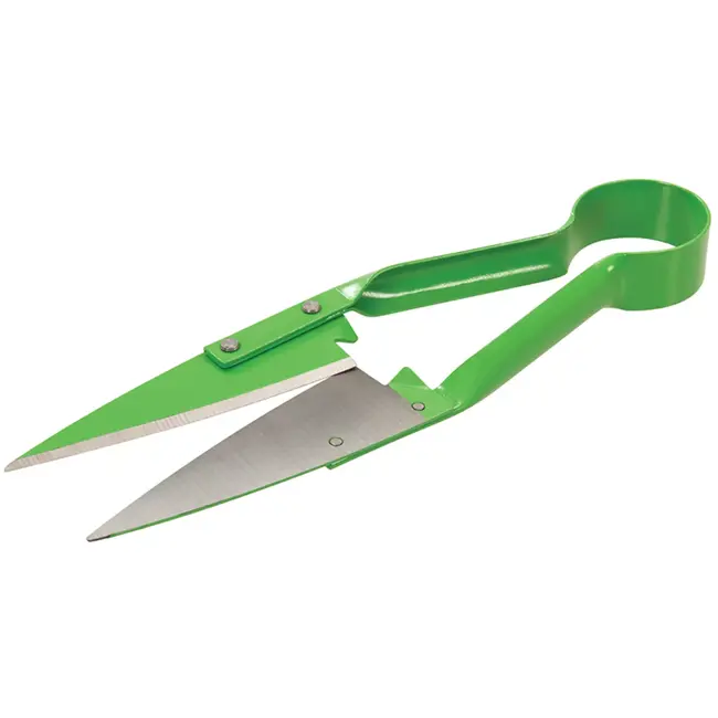 Silverline snoeischaar - carbonstaal - veerdrukhandvat - 33 cm (blad 15,5 cm) - zilverkleurig - voor struiken en boompjes