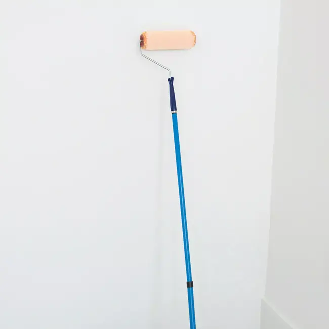 Silverline verfroller met telescopische stalen steel 1140–1820 mm, roller 230 mm – voor muren, plafonds en hoog schilderwerk