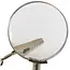 Silverline derde hand soldeerhulp met vergrootglas - metalen voet - 2,5× vergroting, lens 63 mm - grijs - voor solderen en modelbouw