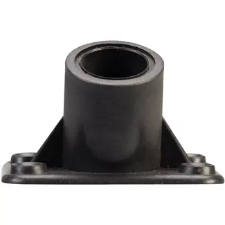 Silverline bezemsteelbeugel - kunststof - 60×40 mm - klemhouder voor stelen diameter 23–24 mm - kleur variabel