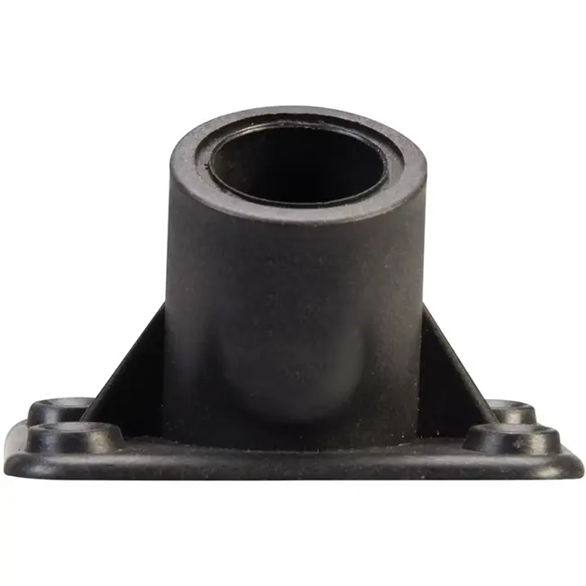 Silverline bezemsteelbeugel - kunststof - 60×40 mm - klemhouder voor stelen diameter 23–24 mm - kleur variabel