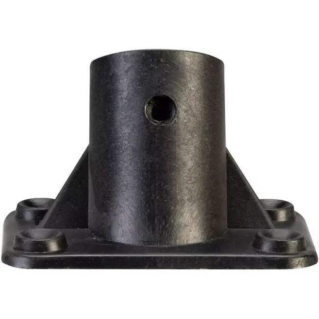 Silverline bezemsteelbeugel - kunststof - 60×40 mm - klemhouder voor stelen diameter 23–24 mm - kleur variabel