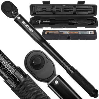 Bigstren Verstelbare momentsleutel met ratel en koffer