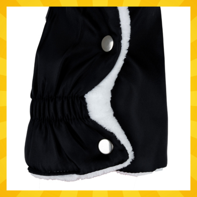 Bigstren Warme kinderwagenhandschoenen met fleecevoering – zwart