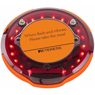 Retekess TD156 Oproeppager met trilling, LED-flits en IP67 bescherming voor professioneel gebruik Retekess TD156 Oproeppager met trilling, LED-flits en IP67 bescherming voor professioneel gebruik