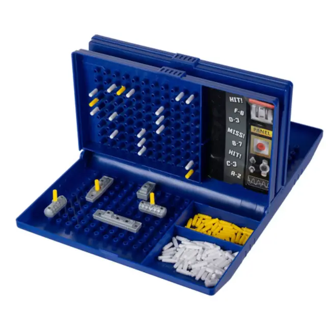 Ruhhy Strategisch zeeslagspel in koffervorm – opvouwbaar gezelschapsspel dat concentratie en logisch denken stimuleert