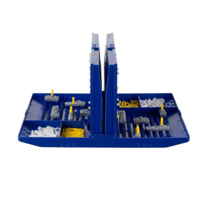 Ruhhy Strategisch zeeslagspel in koffervorm – opvouwbaar gezelschapsspel dat concentratie en logisch denken stimuleert