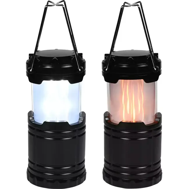 Benson Campinglamp - Realistisch vlammen-effect - 2-in-1 functie - 150 lumen - Compact formaat