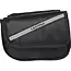 Benson Fiets frame tas - met telefoonvak - reflecterende strepen - 19x13x16 cm - zwart