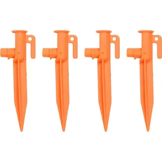 Benson Tentharingen - LED-verlichting - 4 stuks - Oranje - Veiligheid in het donker