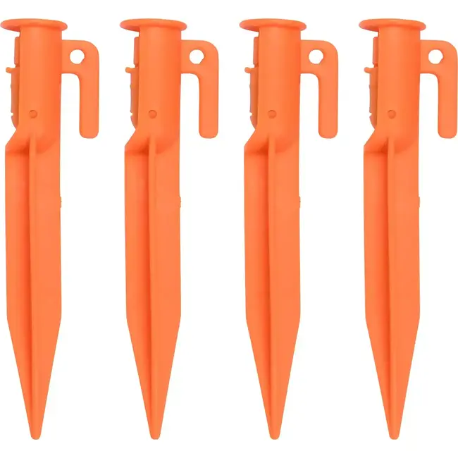 Benson Tentharingen - LED-verlichting - 4 stuks - Oranje - Veiligheid in het donker