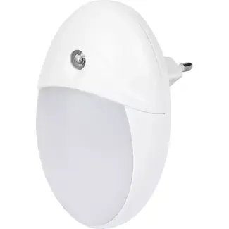 Benson LED nachtlamp met sensor - 4 LED's - 20 lumen - 6500K - 80x80x35 mm