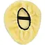 Benson Zadelhoes voor fiets zacht beige met elastische band en vacht