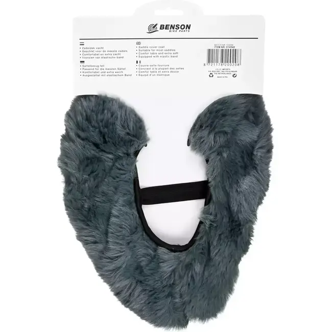 Benson Zadeldek vacht - Extra zacht - Comfortabel - Grijs