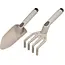 Benson Tuingereedschap set - 2-delig - kunststof - beige - met maatvoering