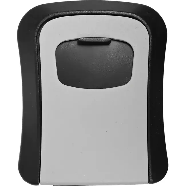 Benson Sleutelkluis met 3-cijferige code - Metaal - Zwart/Grijs - 96x40x116 mm