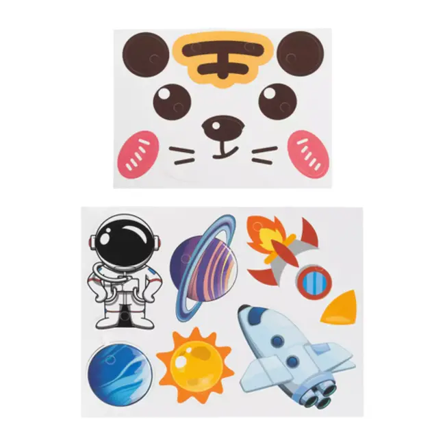 Ruhhy Educatieve 3D bouwset Kosmos 161-delig – ruimte thema met boormachine en teddybeer koffer