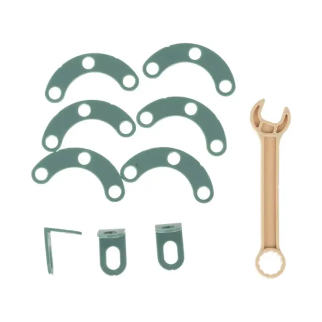 Ruhhy Educatieve 3D bouwset Kosmos 161-delig – ruimte thema met boormachine en teddybeer koffer