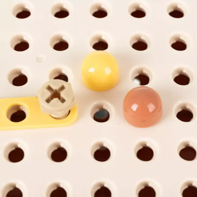 Ruhhy Educatieve 3D bouwset Kosmos 161-delig – ruimte thema met boormachine en teddybeer koffer