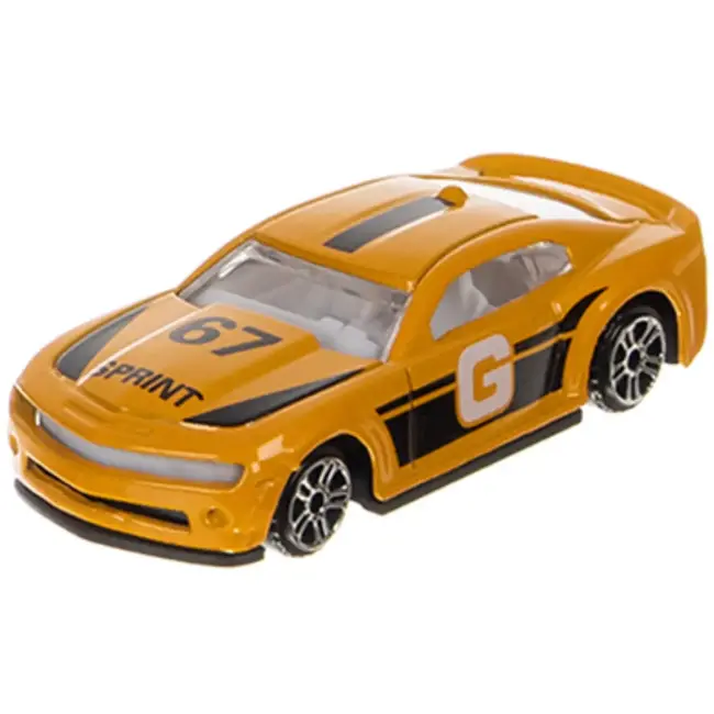 Ruhhy Set van 16 metalen raceauto’s voor kinderen – duurzame, kleurrijke autootjes in 1:64 schaal