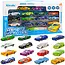 Ruhhy Set van 16 metalen raceauto’s voor kinderen – duurzame, kleurrijke autootjes in 1:64 schaal