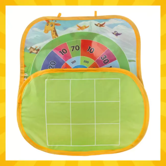 Kruzzel “Ball Throw” werpspel – educatief 3-in-1 spel voor kinderen en familie