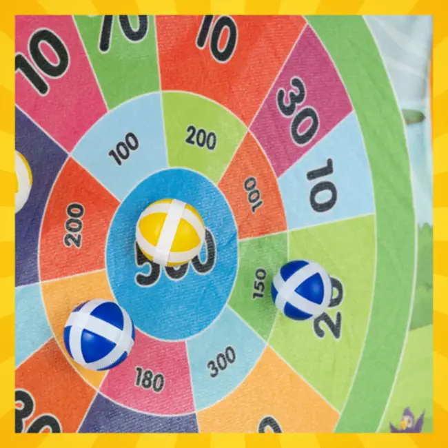 Kruzzel “Ball Throw” werpspel – educatief 3-in-1 spel voor kinderen en familie