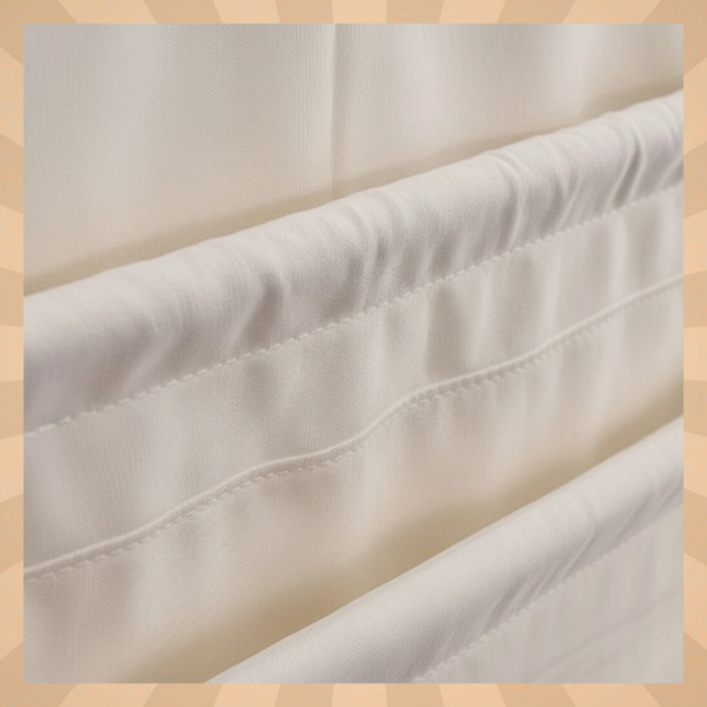 Kruzzel houten kinderboekenrek – 6 vakken met stof – ideaal voor prentenboeken - 60 x 70 x 25 cm