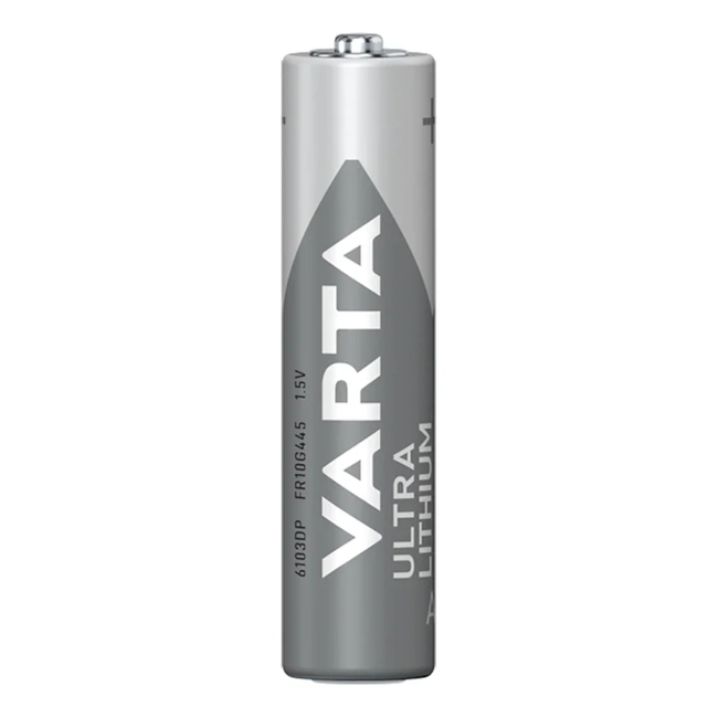 Varta Ultra Lithium potlood batterijen - AAA - 4 stuks