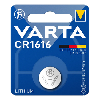 Varta Lithium knoopcel batterij - CR1616 - 3 Volt - per stuk