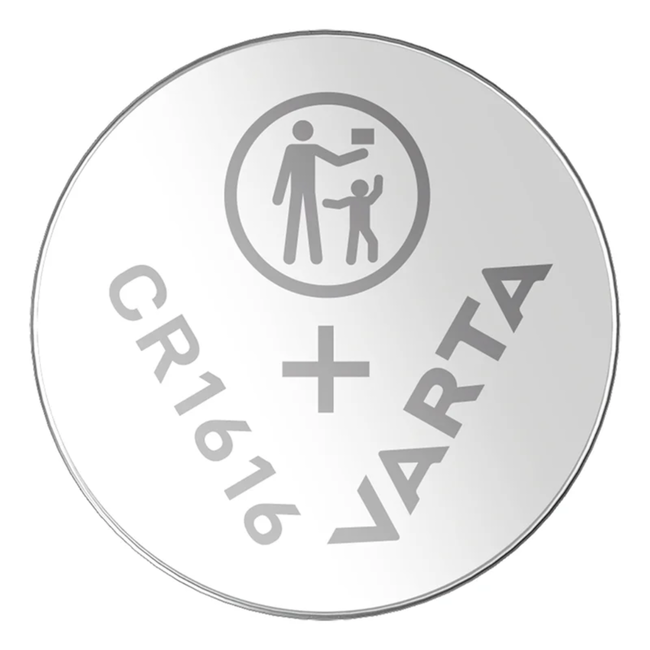 Varta Lithium knoopcel batterij - CR1616 - 3 Volt - per stuk