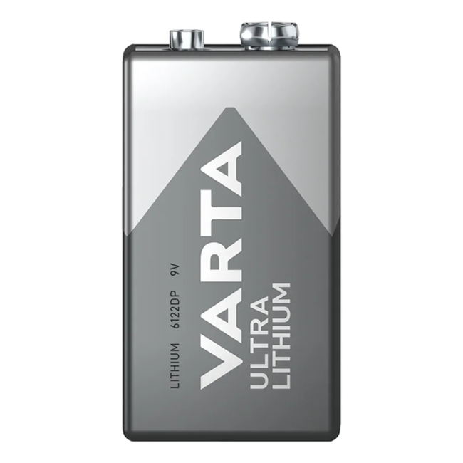 Varta Ultra Lithium blok batterij - 9 Volt - per stuk