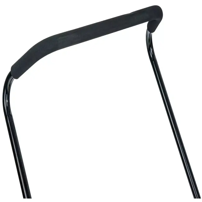 GEKO Handmatige bestratingsveger 65.5 cm met dubbele borstels en opvangbak voor harde ondergronden