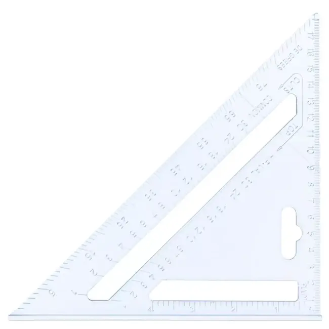 Keltin Aluminium winkelhaak 180 x 180 x 260 mm met stabiele basis en duidelijke schaalverdeling