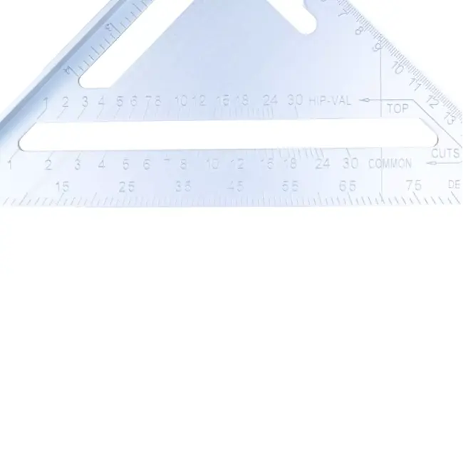 Keltin Aluminium winkelhaak 180 x 180 x 260 mm met stabiele basis en duidelijke schaalverdeling