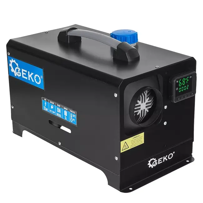 GEKO Dieselkachel 12 kW 12V/230V met geïntegreerde brandstoftank