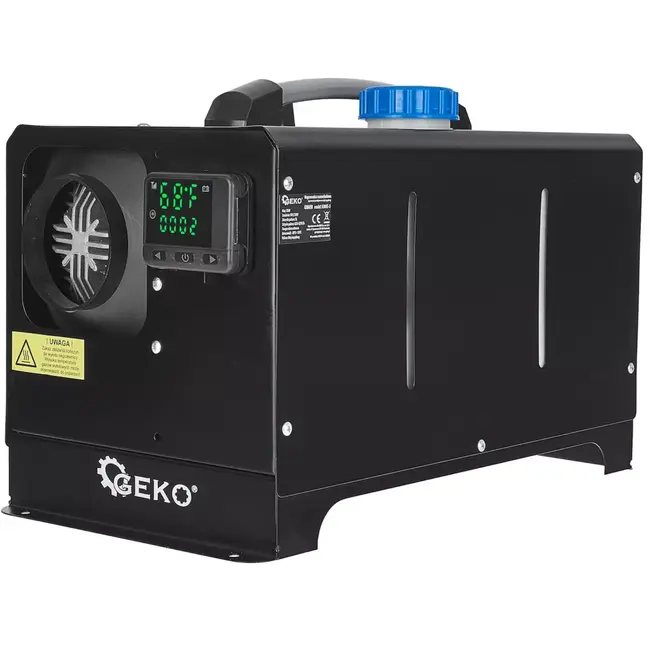 GEKO Dieselkachel 12 kW 12V/230V met geïntegreerde brandstoftank