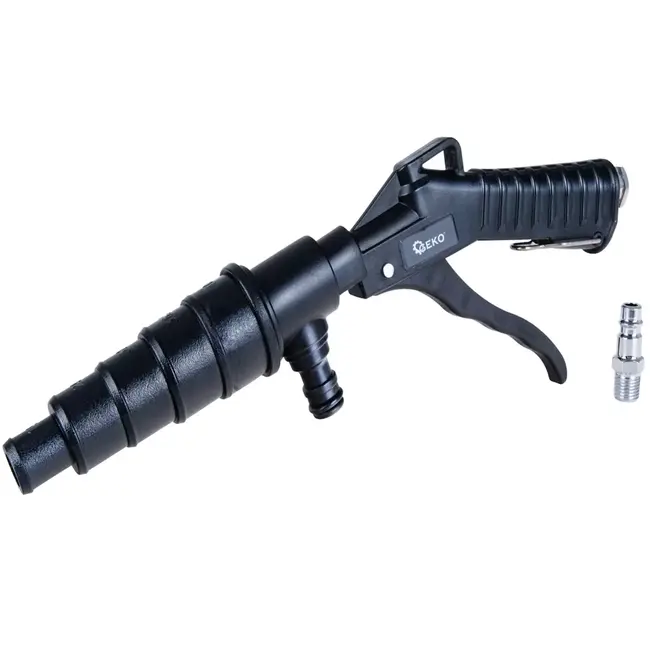 GEKO Reinigingspistool 1/4 met vijf sproeikoppen voor effectief spoelen van complete koelsystemen