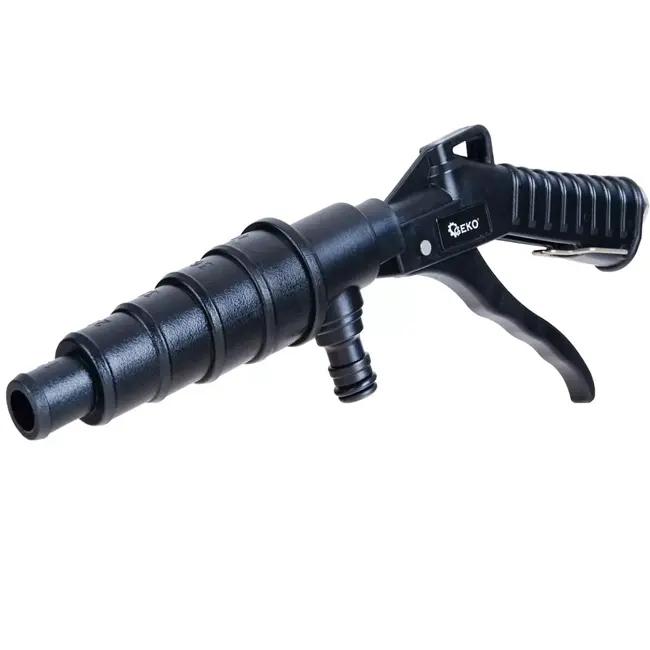 GEKO Reinigingspistool 1/4 met vijf sproeikoppen voor effectief spoelen van complete koelsystemen
