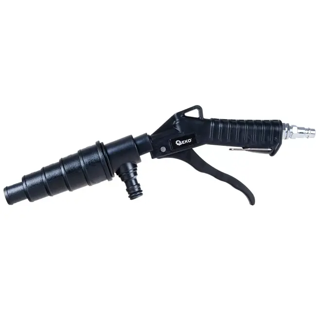 GEKO Reinigingspistool 1/4 met vijf sproeikoppen voor effectief spoelen van complete koelsystemen