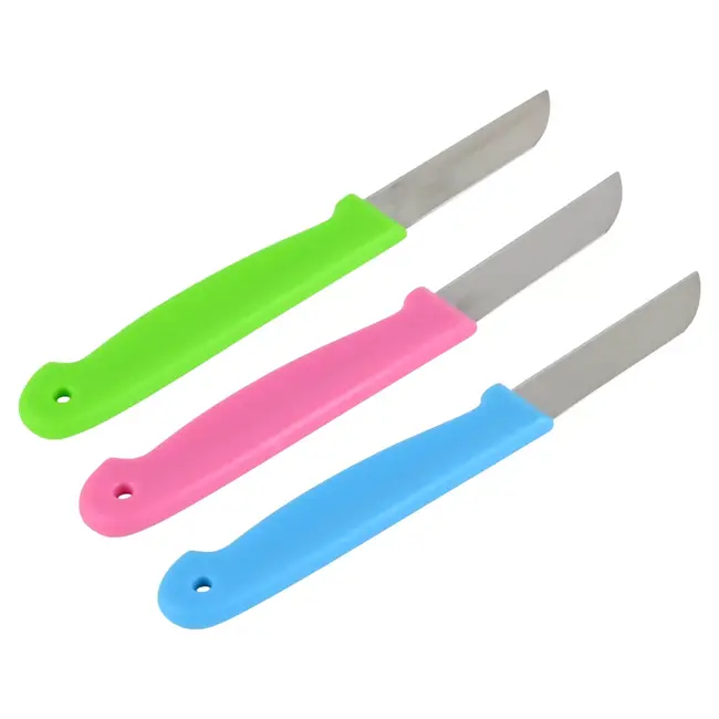 Benson Set van 5 schilmesjes - RVS - Kleurrijke handvatten